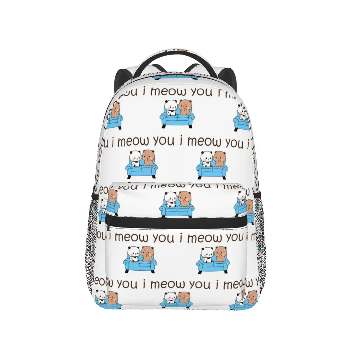 

DuDu Bear And BuBu Panda Backpack Hot Sale Daypack Large Capacity Boys Girls BookBag School Bag Shoulder Bags for Men Women