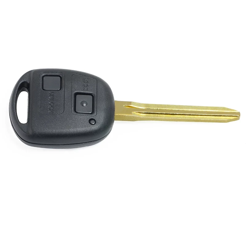 Pilot zdalnego sterowania KEYECU z 2 przyciskami 304 MHz 4C Chip do Toyota Tarago Avensis RAV4 Corolla Landcruiser 100 Fob 60030 60040