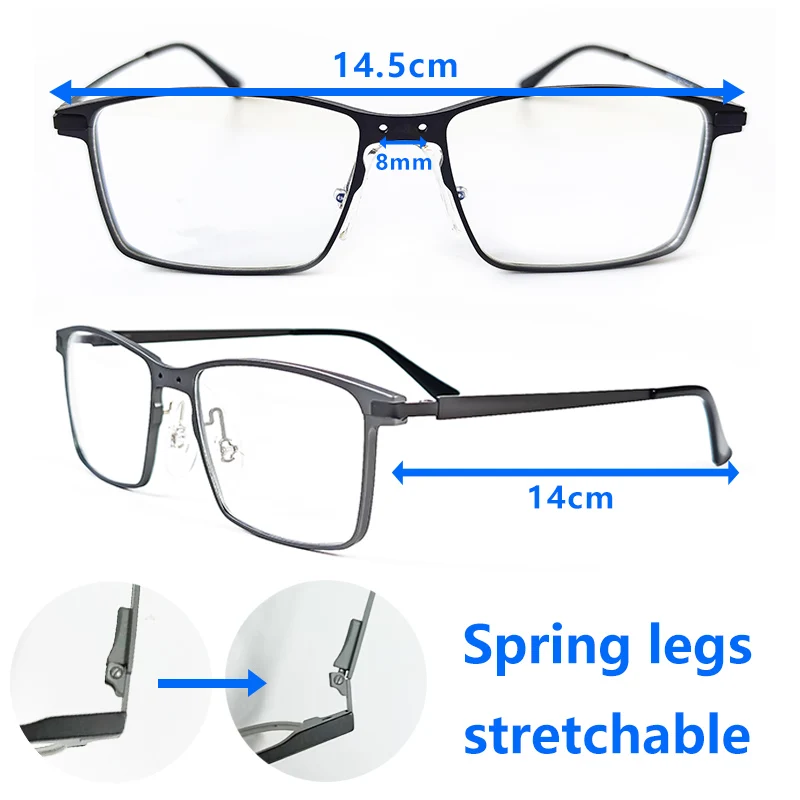 Burite Titanrahmen mit Löchern, Zahnlupenzubehör oder Messing mit Löchern für binokulare Zahnlupen, Lupenzubehör