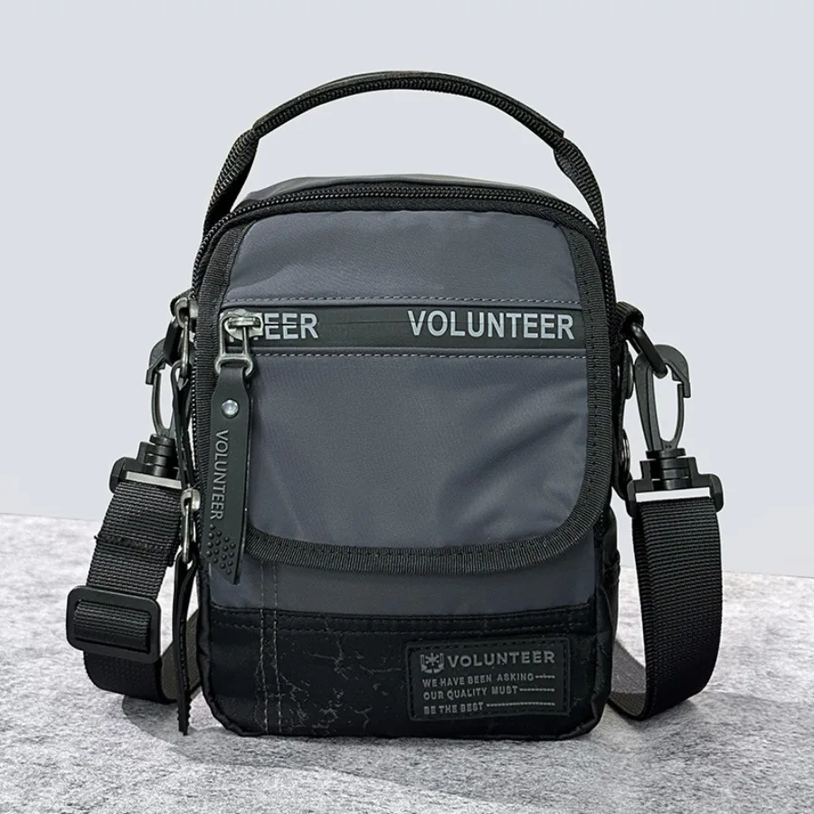 

【Новый стиль】Модная мужская сумка через плечо, новая вместительная сумка-мессенджер, мужская холщовая сумка, сумка-тоут, весенняя уличная сумка из ткани Оксфорд.