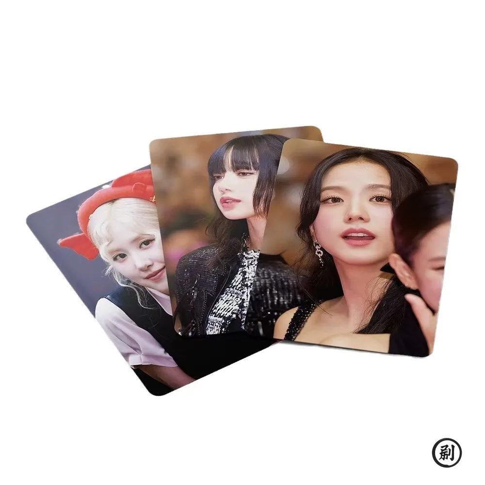 55 قطعة/المجموعة/مجموعة من بطاقات Kpop UNIS CURIOUS Lomo للفتيات مجموعة الذكرى الثامنة بطاقات صور عالية الدقة للأولاد والبنات هدايا قابلة للجمع #5