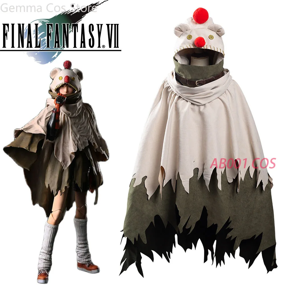 

Final Fantasy VII: Remake Intergrade Yuffie Kisaragi Moogle Cape Cosplay Costume Halloween Carnival Suit Clothes