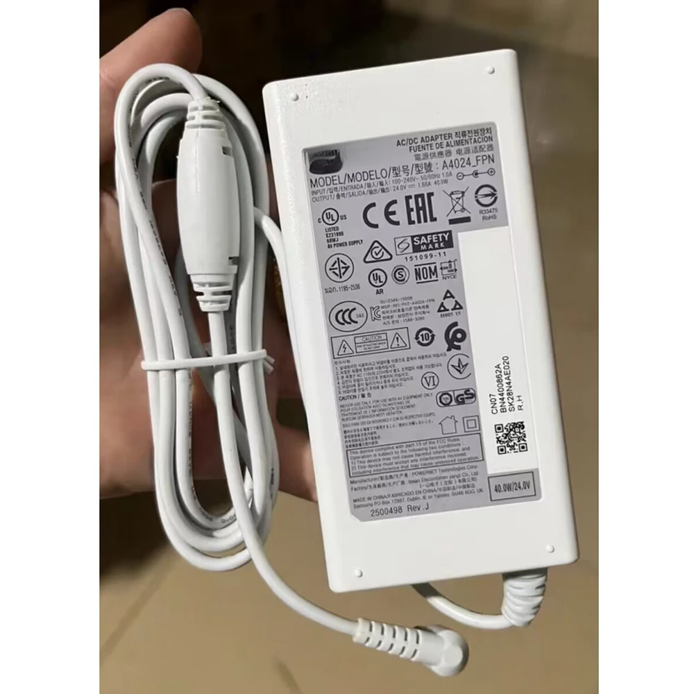 24V 1.66A  AC DC Adapter A4024_FPN A3024-FPN For SAMSUNG HW-H750 SOUNDBAR HW-K450 K550 K650 HW-N450 HW-J550 Power Supply Charger