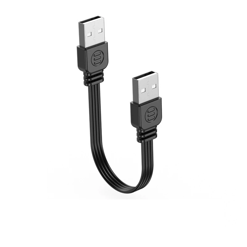 Kabel przedłużający USB 2.0 A męski-męski, kątowy 90 stopni, 5 cm, 10 cm, 100 cm, kabel USB2.0 męski-męski, prawy/lewy/dolny/górny. — zdjęcie produktu 3