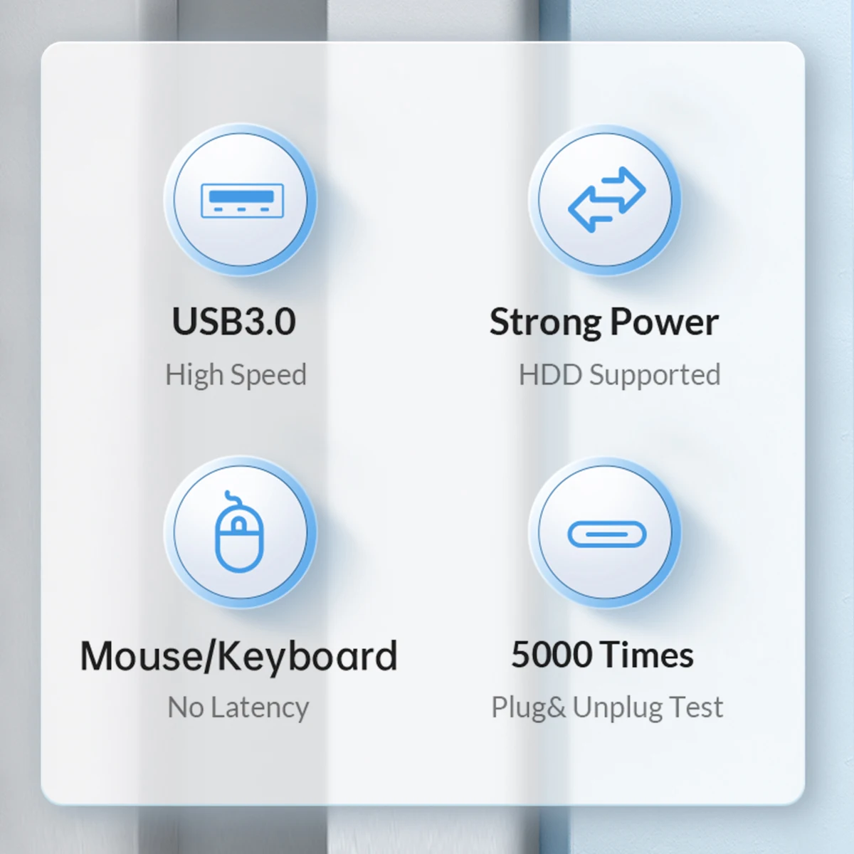 ORICO Usb Hub 4พอร์ต USB 3.0 5Gbps ความเร็วสูงประเภท C Splitter Usb Adapter สำหรับ PC อุปกรณ์คอมพิวเตอร์ usb Type C Adapter