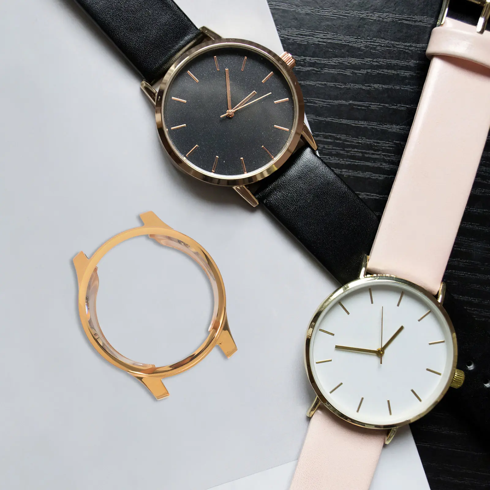 Capa Protetora Premium de TPU para Smartwatch Forerunner 935 945, Dourada Eletroplana, Ajuste Fino, Proteção Contra Quedas e Impactos