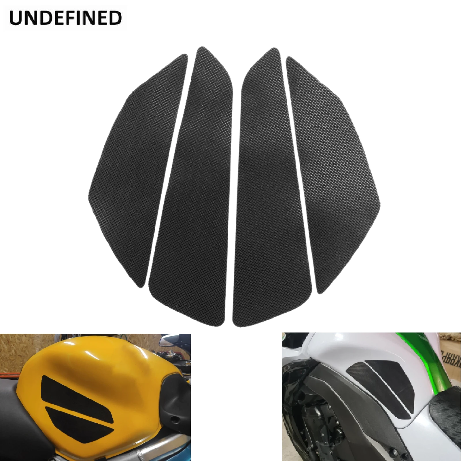 

Universal Motorcycle Tank Traction Side Pad Gas Knee Grip Protector Sticker Rubber Decals for Honda CB CBR For Yamaha Suzuki