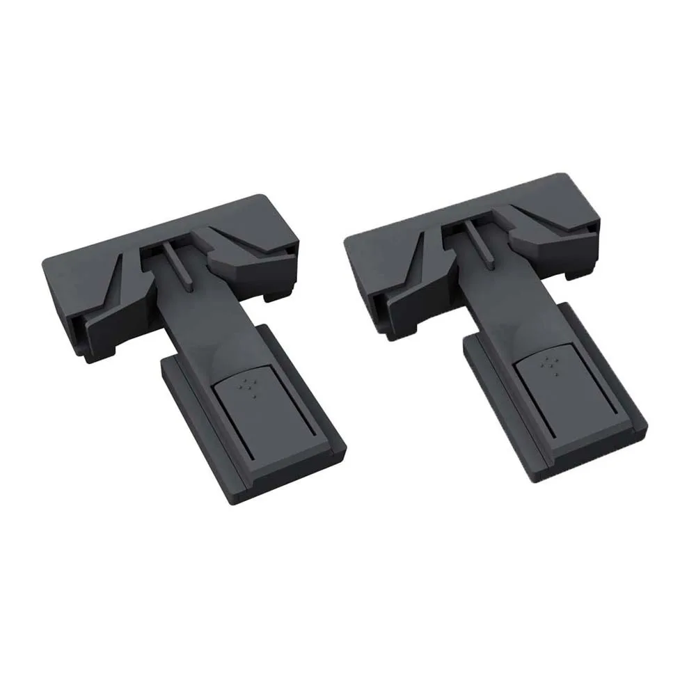 2pcs/set ABS Multi Functional Safety Locks Plastic Waterproof Baby Refrigerator Safety Lock Black White