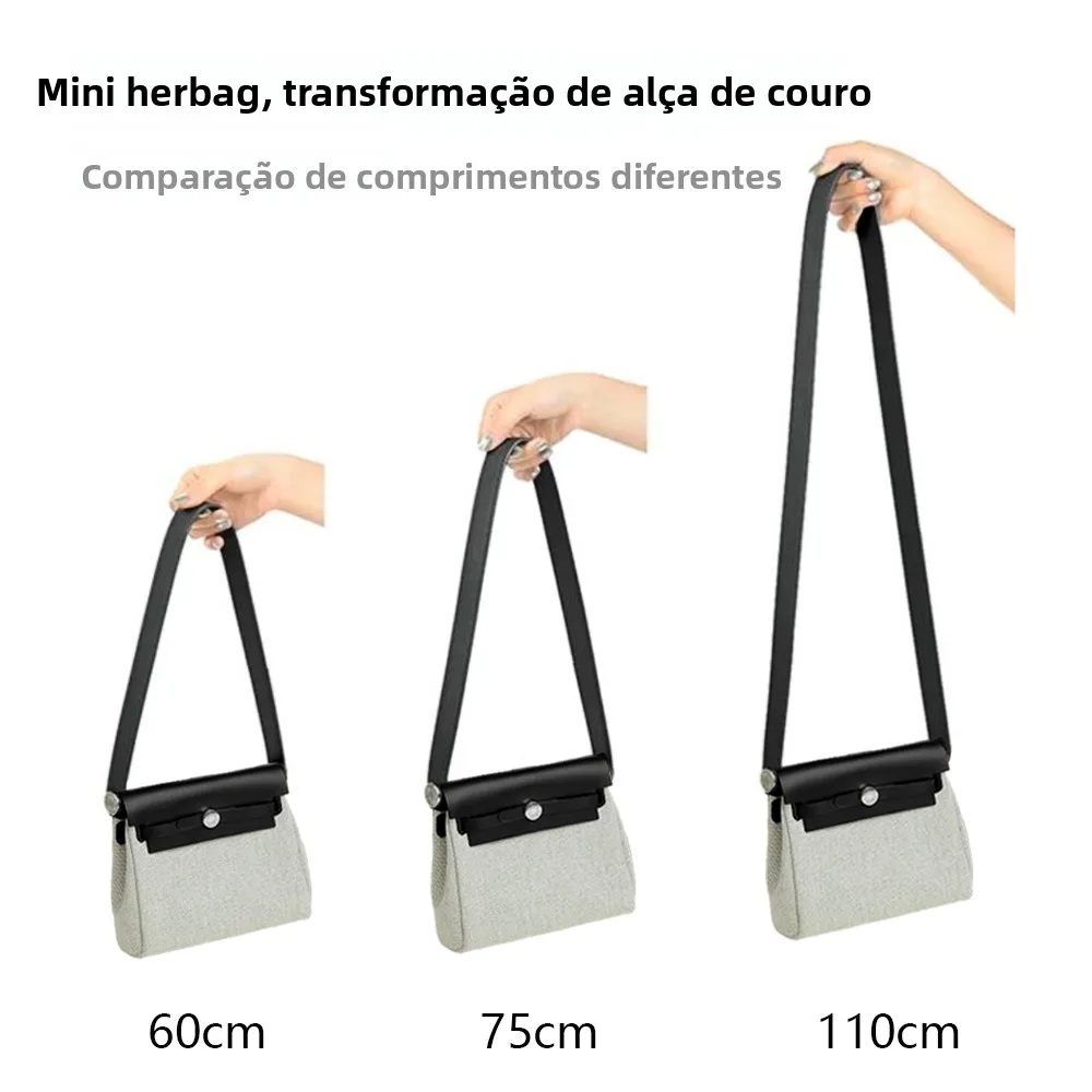 herbag-3-レザーショルダーストラップ交換用斜め掛けバッグチェーンインナー装飾クリップ改造アクセサリー