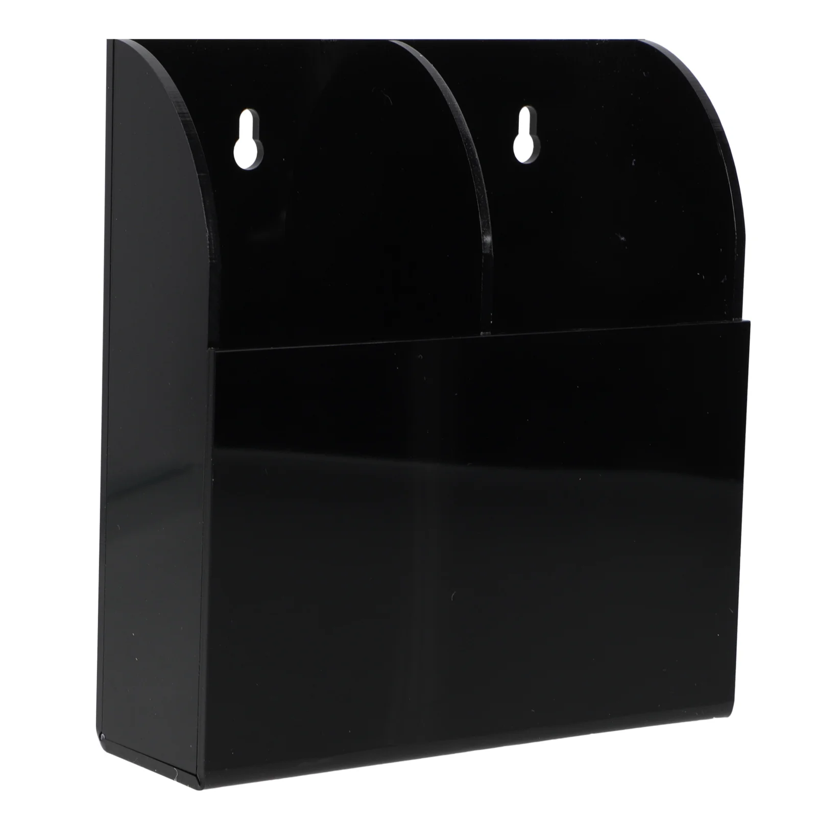 

Remote Control Storage Box Acrylic Wall Mounted Organizer Holder for Bedroom Kitchen Living Room Scent-Free