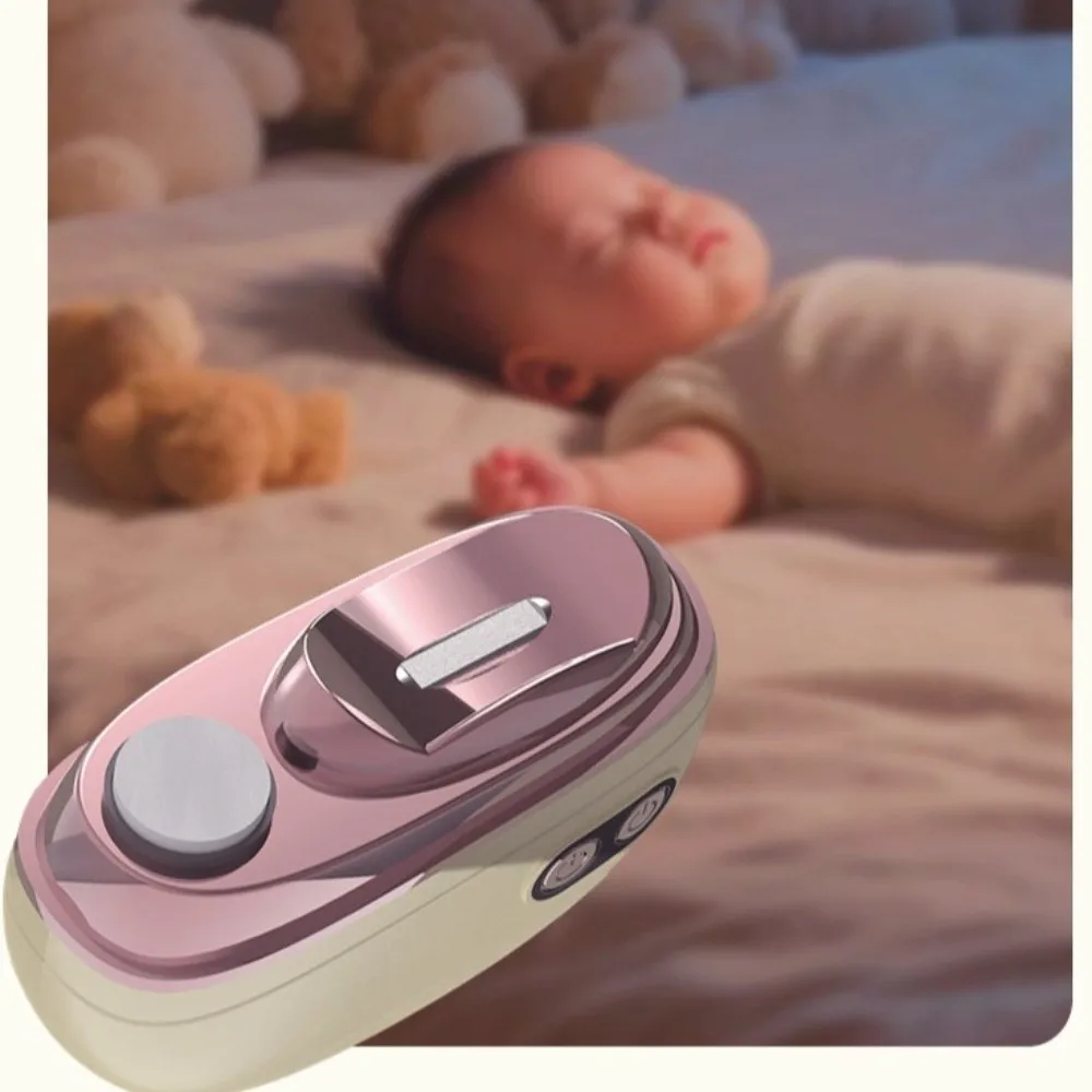 Rechargeable Electric Nail Clipper Adjustable Multifunctional Automatic Nail File Professional Anti-pinch Toenail Cutter