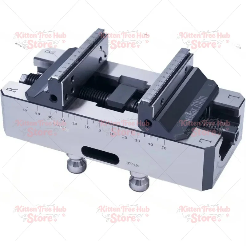 H77 Self-Centering Vise, 4-Axis 5-Axis CNC Precision Milling Vise for Quick Change
