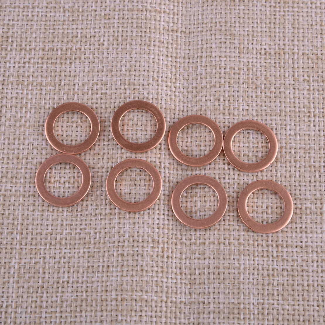 8Pcs Crankcase Copper Washer Oil Drain Gasket 5812232 Fit For Polaris RZR Ranger Sportsman ACE