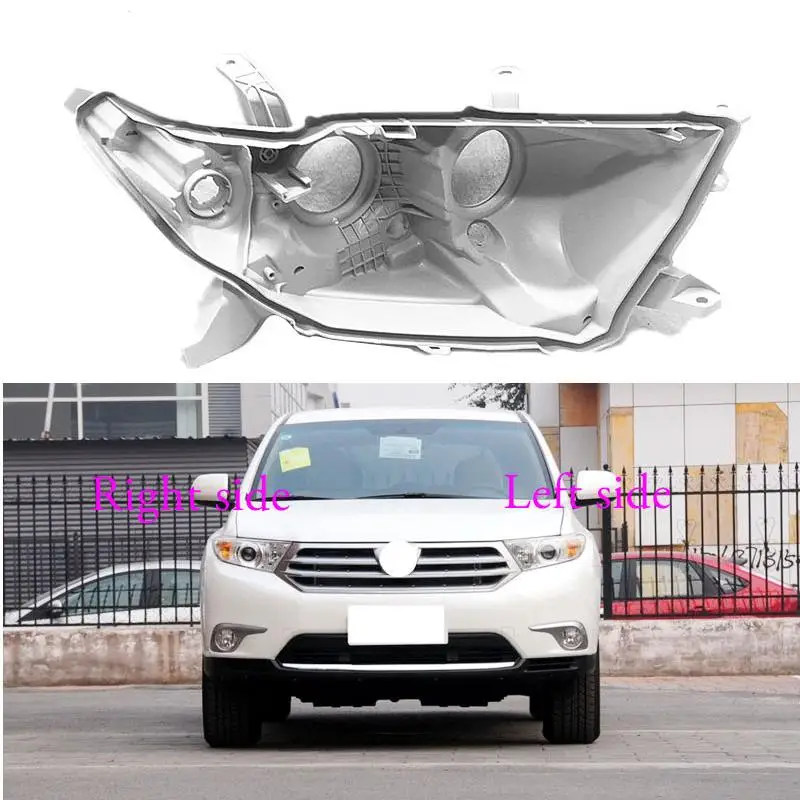 For Toyota Highlander 2012 2013 2014 Headlight Base Headlamp House Car Rear Base Auto Headlight Back House