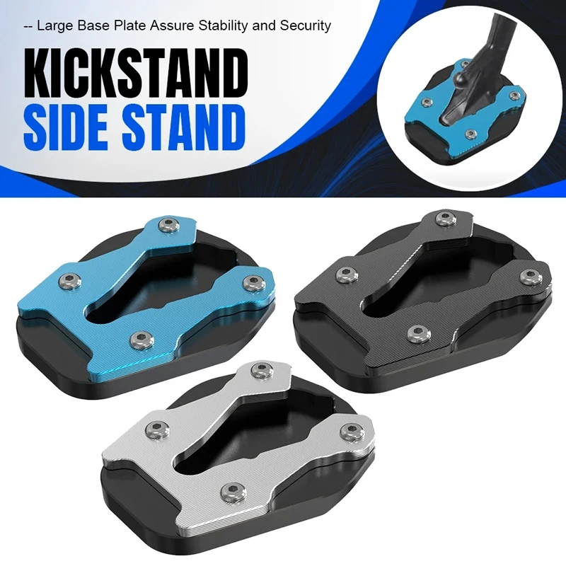 FOR CFMOTO 450MT 2024 2025 2026 Motorcycle Accessories Kickstand Extender Foot Side Stand Support Plate Anti-skid Enlarged Base