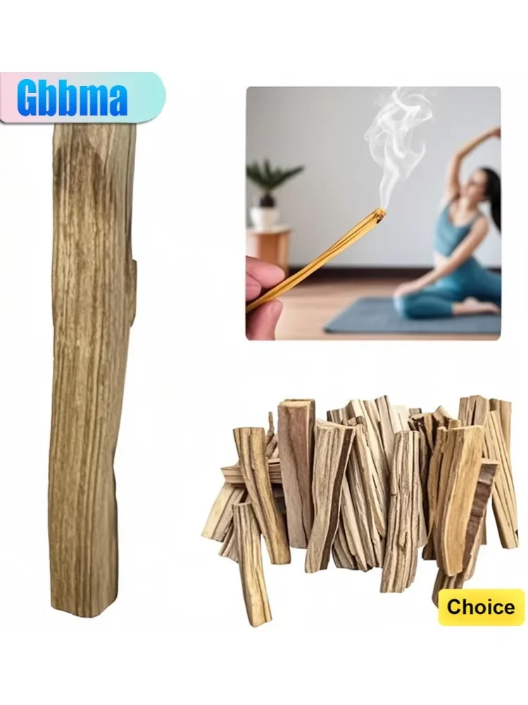 Palo Santo Natural Incense Sticks for Yoga & Buddha Aromatherapy High-Oil Content Long-Lasting Smell Old Materials