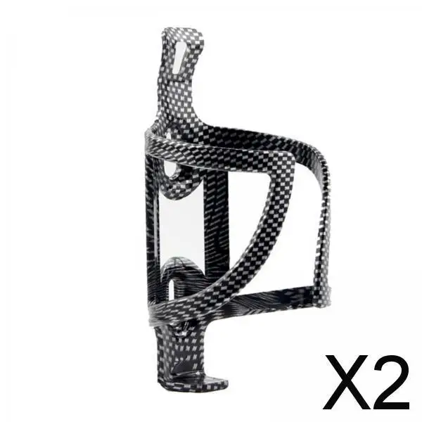 2X Bottle Cage Stable Mountain Bike Water Cup Holder Riding Drink Bracket Rack