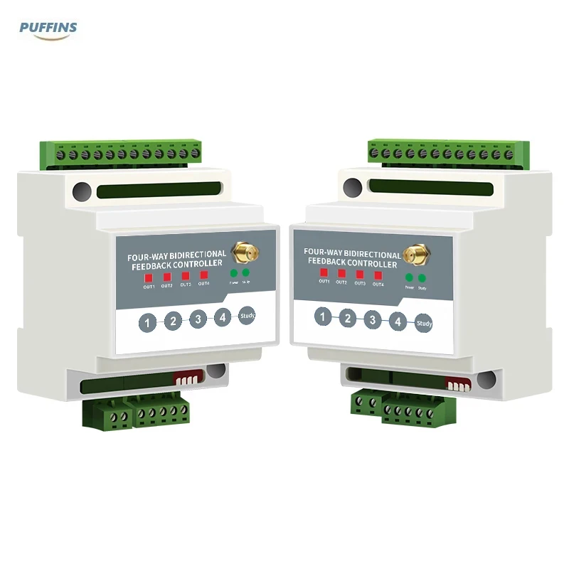 Imagem -02 - Puffins-bidirectional Feedback Series Plc Controle Remoto Transmissão de Sinal Interruptor de Controle Inteligente