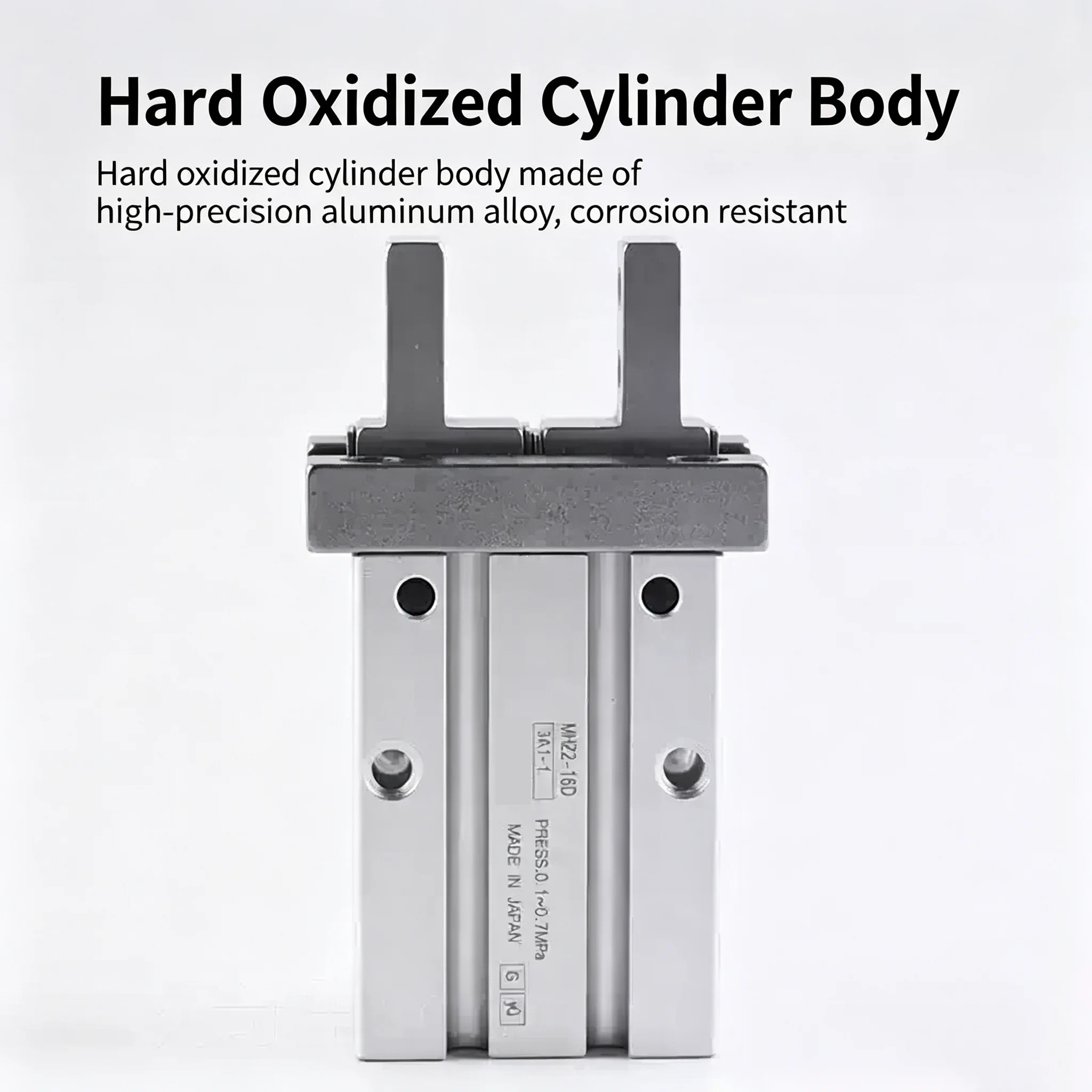 Finger Cylinder Double Acting Industrial Automation Robot Clamp Brand MHZL2 Pneumatic Air Gripper Cylinder Parallel Type