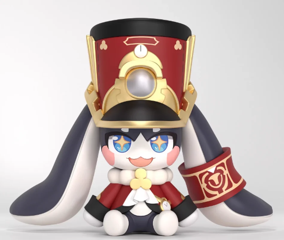 Kavka Q Version Figur, dekoratives Ornament, Anime-Mädchen-Modell, Geschenk, Badou Star Rail Flowing Firefly, Actionfigur zum Sammeln