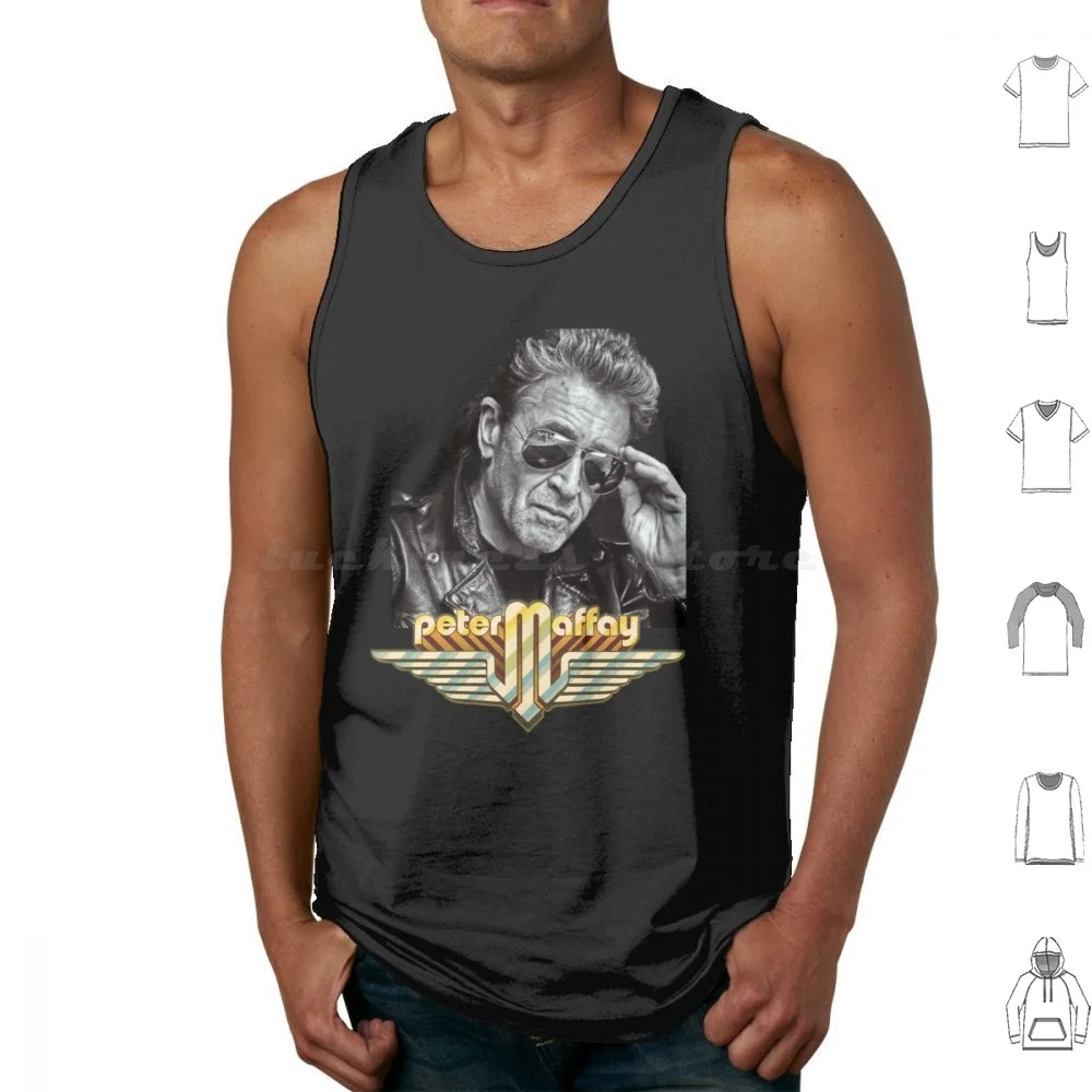 Peter Maffay-Peter Maffay Tour 2024-Peter Maffay Singer-Peter Maffay German Singer Tank Tops Vest Sleeveless Peter Maffay