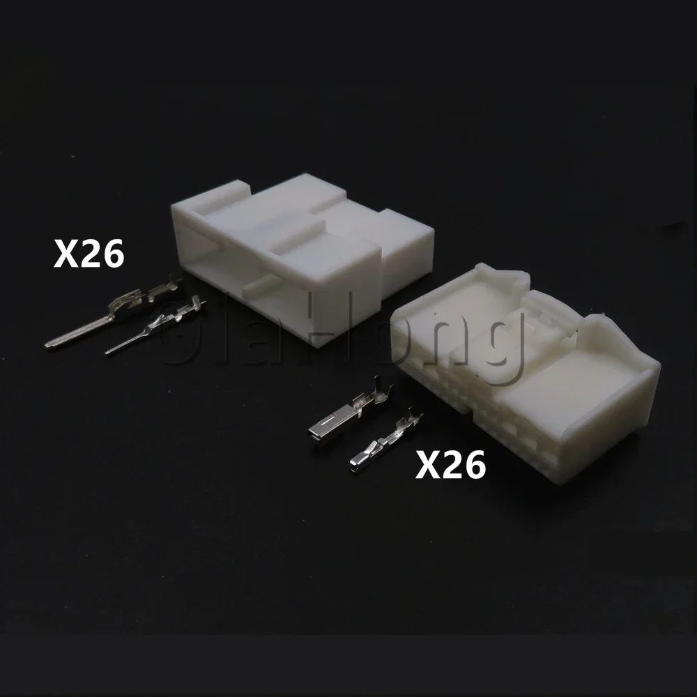 

Комплект из 26-контактных разъемов переменного тока для автомобилей: штекер и гнездо, низковольтный, для автоэлектрики, адаптер 1674932-1, комбинированный соединитель