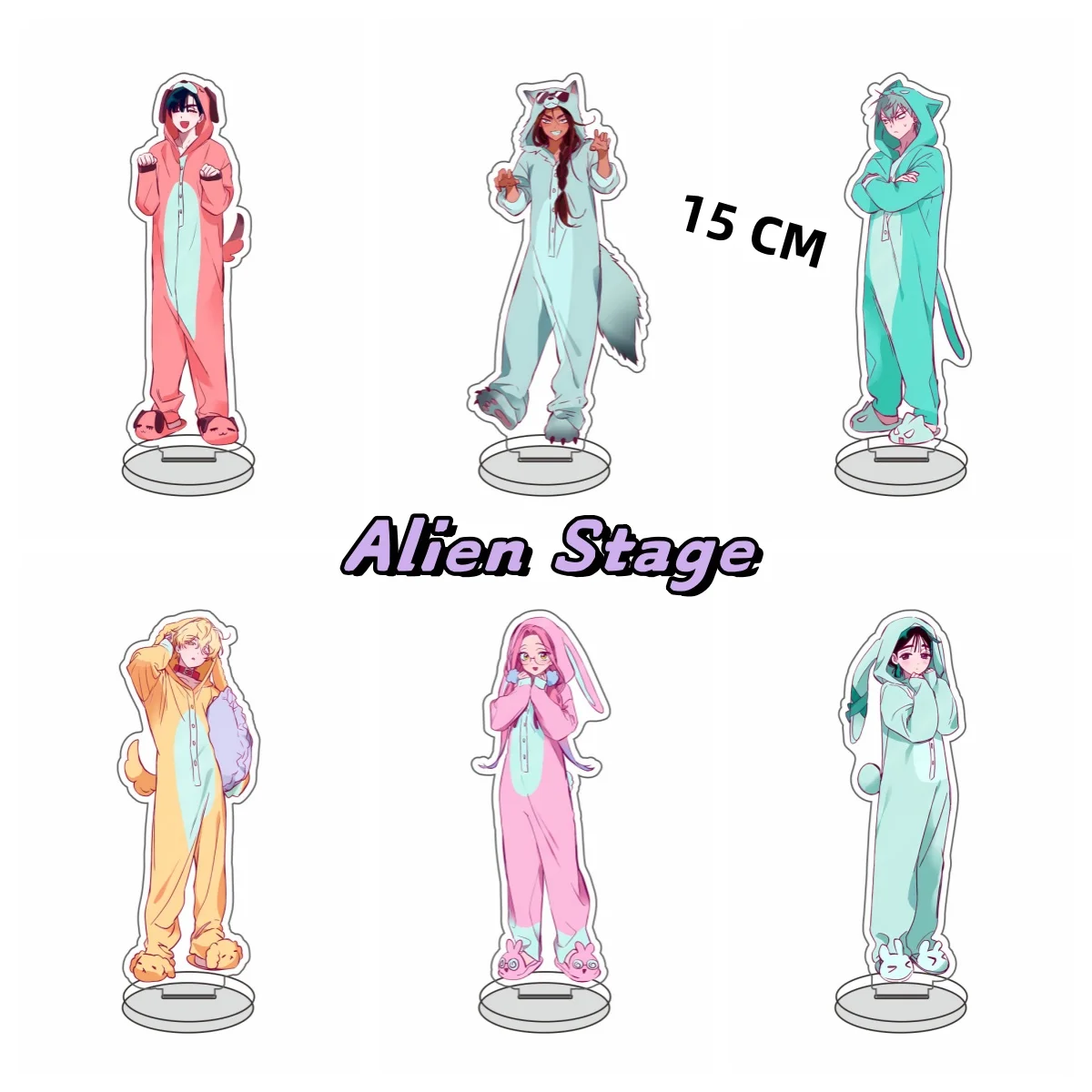 

Hot ALIEN STAGE IVAN TILL Gift Toy Figures Acrylic Stand Luka Model Action Figure Ornament Accessories Models Desktop 15CM