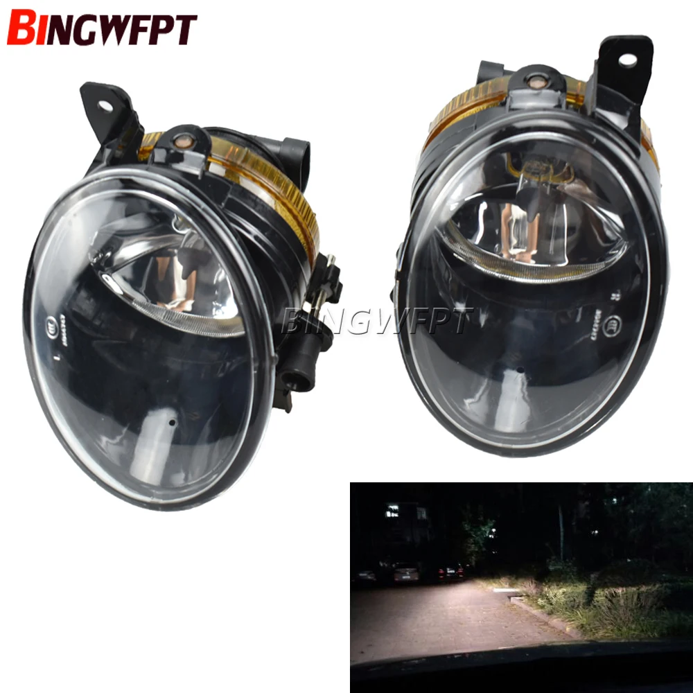 1pair Car-Stying Front Bumper Halogen Lamp Fog Light For VW Transporter Multivan Caravelle T5 T6 2010 2011 2012 2013 2014 2015