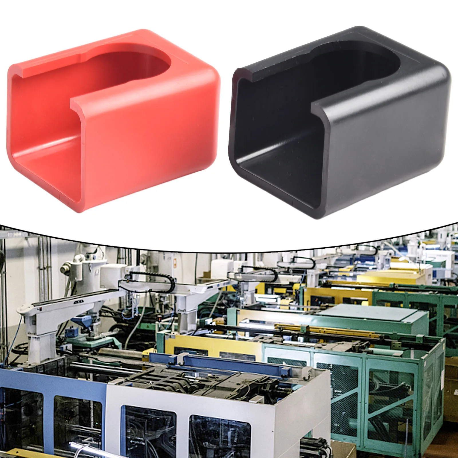 2PCS Flame Retardant Terminal Cover for Battery Connectors in Energy Storage with AC500V and IP67 Ingress Protection