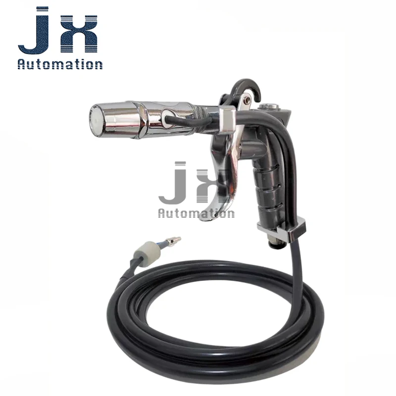 ZST-302 Handheld Ion Air Gun Anti‑static Static Eliminator with ZST-401A High Voltage Generator Industrial Dust Removing Gun