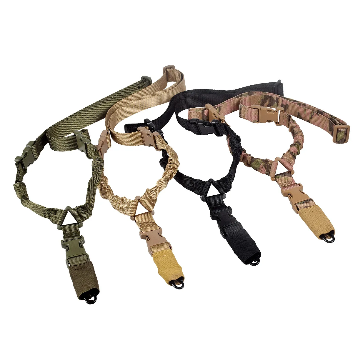 Tactical Webbing with Slanted Cross-fastening Quick-release Webbing Metal Eagle-bone Buckle Nylon Shoulder Strap Cord