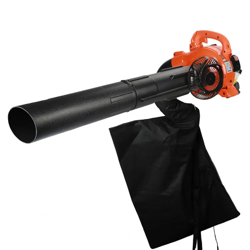 2 Stroke Handheld Leaf Blower, Gas Powered Leaf Blower Dual-Purpose (Blowing and Suction) Cleaner with Straight and Curved Blow