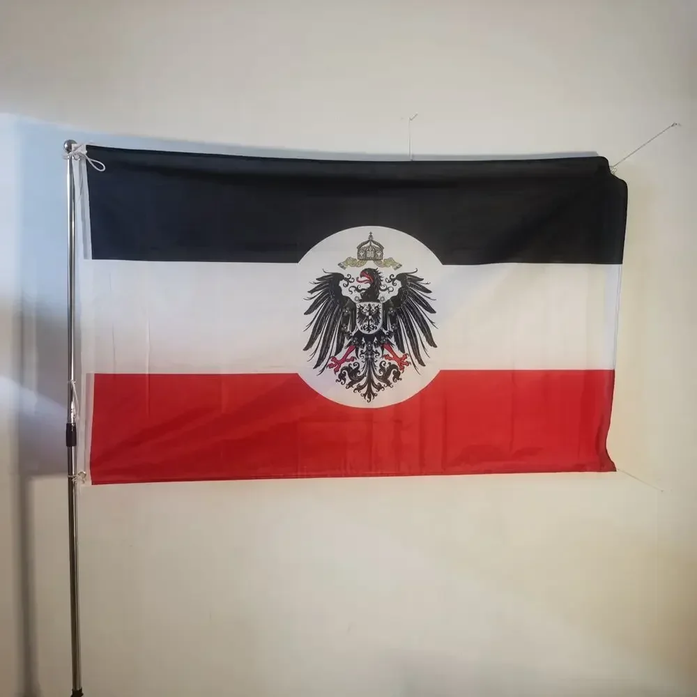 

90x150cm German Empire Imperial Flag Emblazoned Enthralling Historical Displays Collections, Decor
