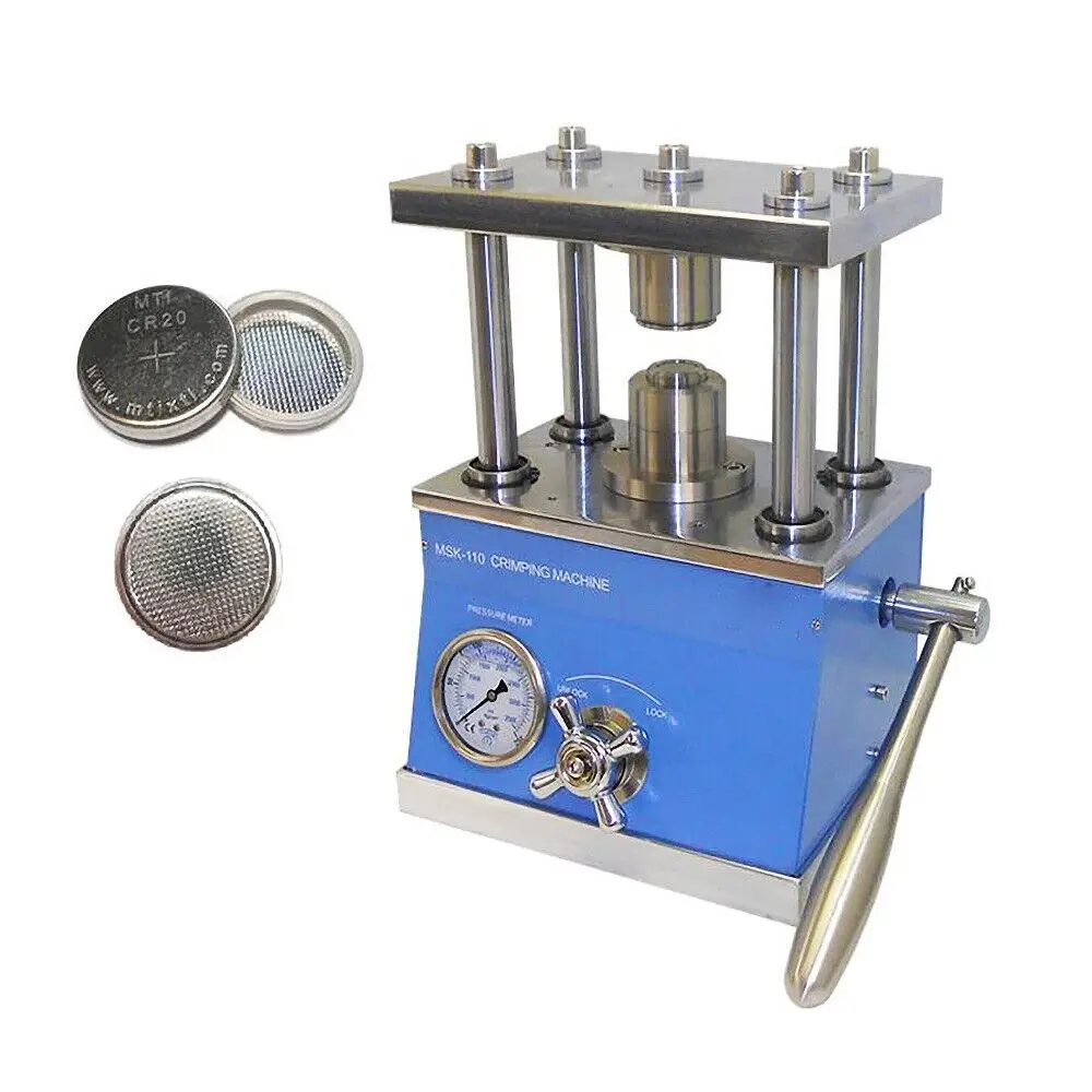 Manual Hydraulic Coin Cell pressing Machine for All Kinds of Coin Cells