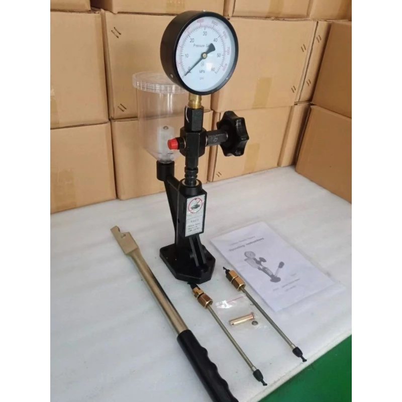 S60H Diesel Injector Tester Set and Adapters Pipes Plunger Cup Screw Parts