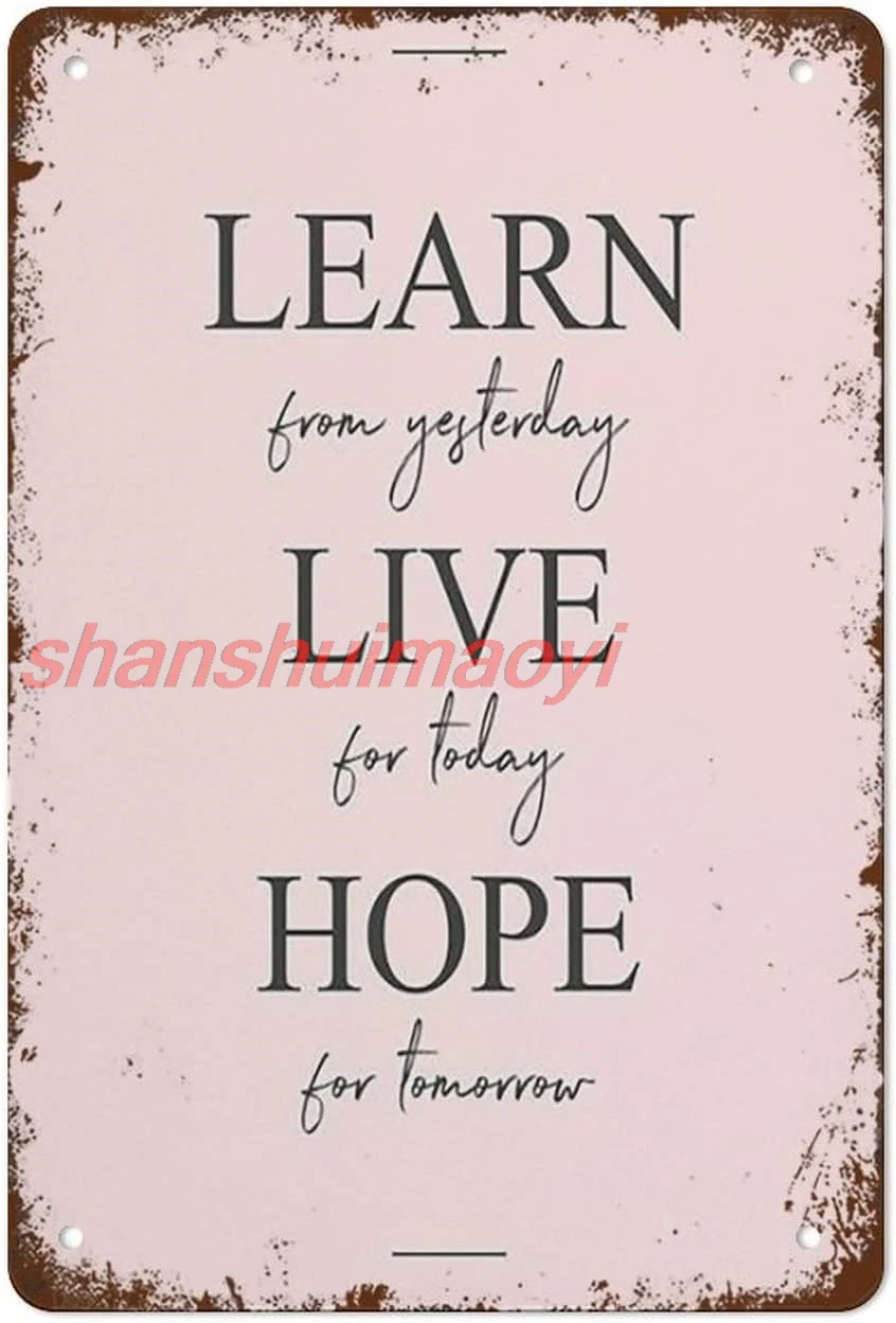 shan n Sign Motivational Blush Pink Wall Art Motivational Prints Blush Pink Prints Wall Art Decor For Garage Office Bar C 1pc