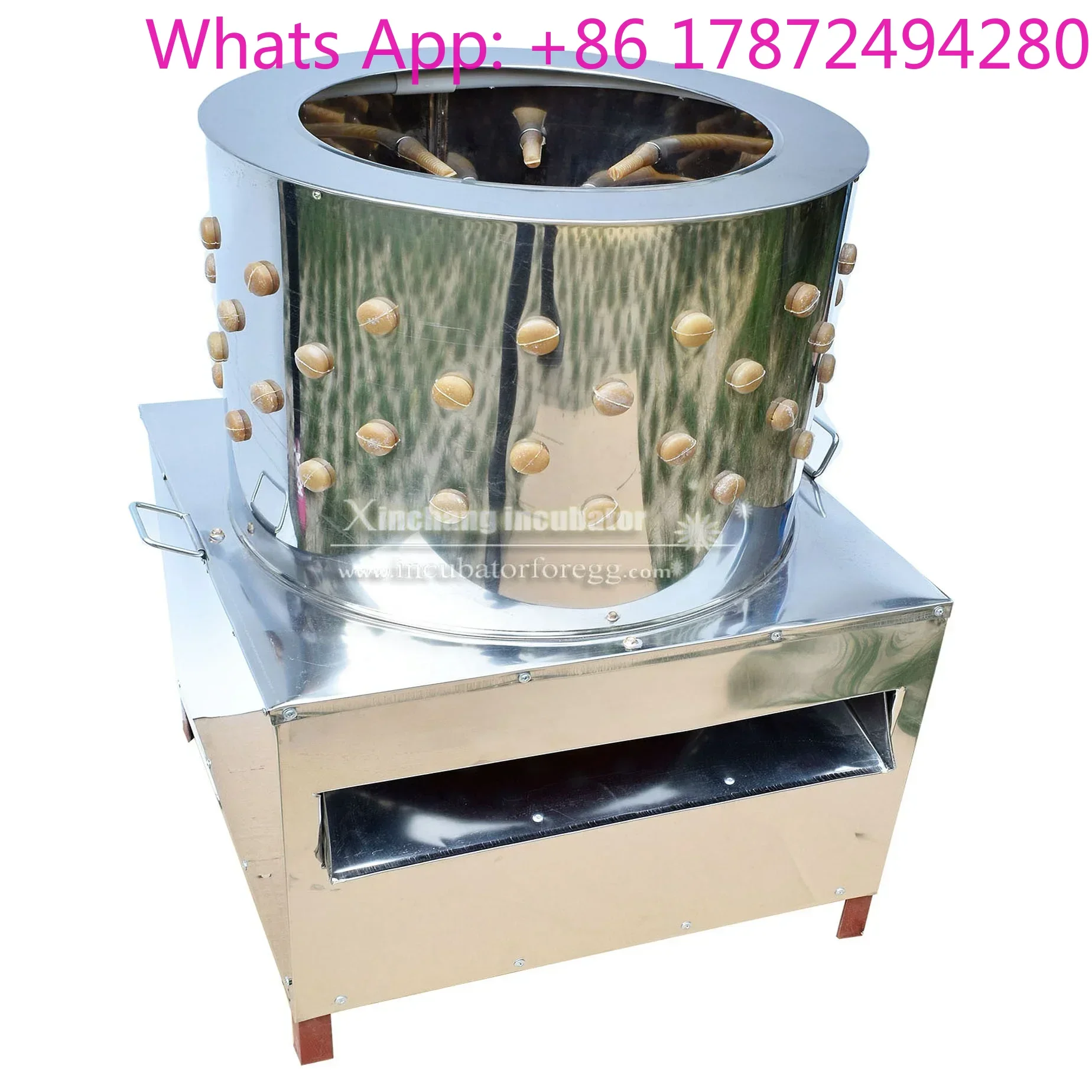 Stainless Steel Chicken Defeathering Machine, Poultry Slaughter Equipment