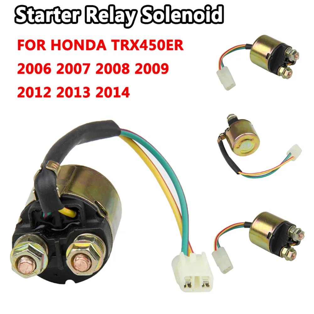 

Starter Relay Solenoid fits For Honda TRX400 FOURTRAX RANCHER TRX450ER 2006-2014 Replacement