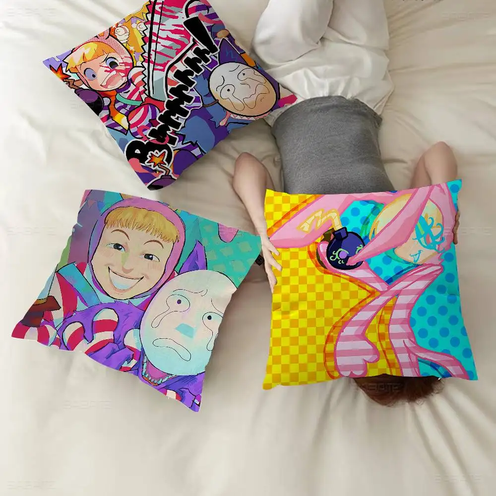 Anime Popee The Performer Cushion Cover Inches Farmhouse Decor Home Throw Pillow Covers for Couch Decorations