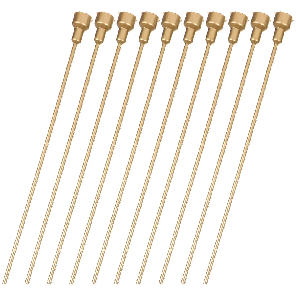 

10pcs Plastic Flower Stem Adjustable For Vase Extension Diy Floral Stems Craft Supplies Artificial Flower Holders Indoor Plants