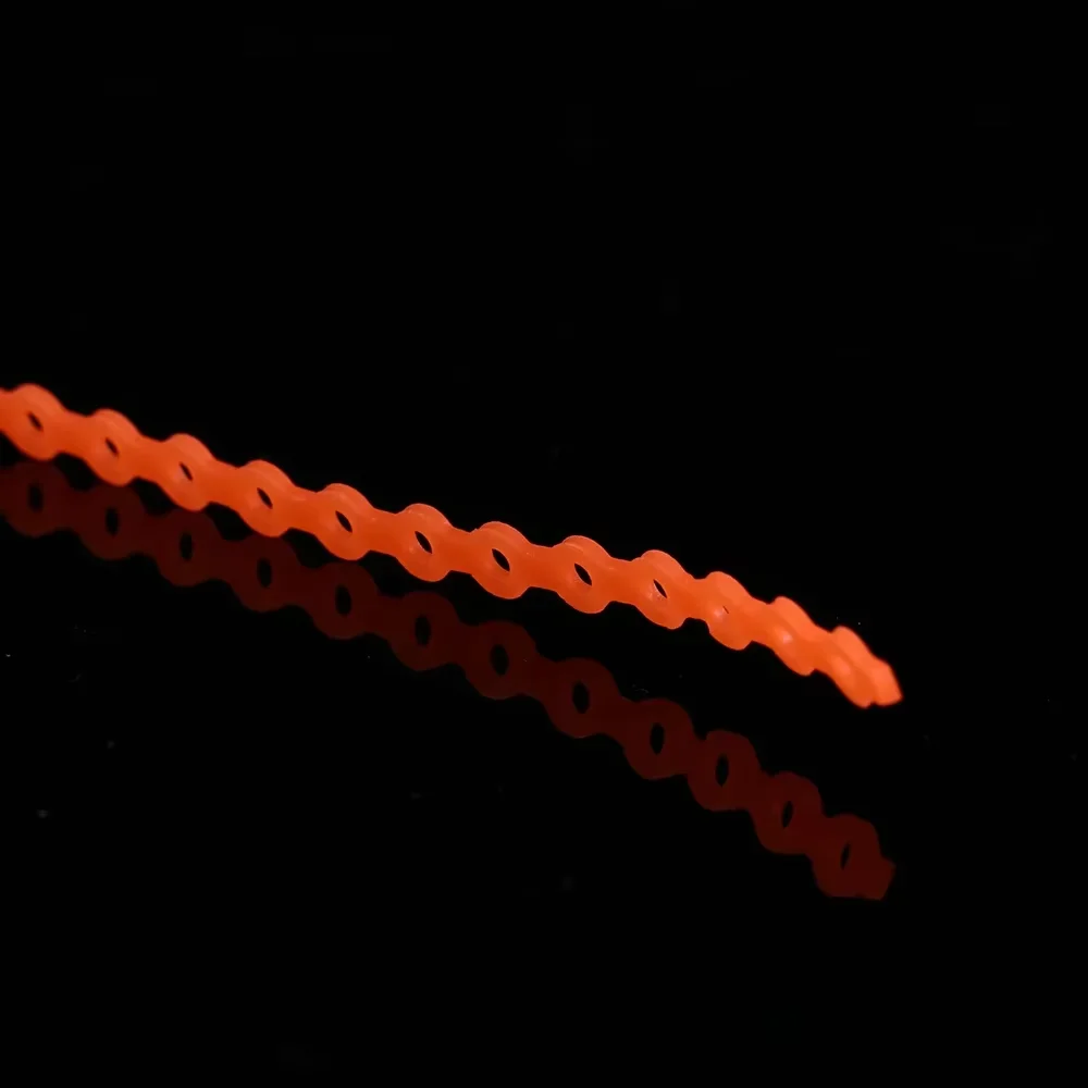 NIGF 15Feet/Roll Dental Material for Ortho Power Chain Super Elastic Rubber Band Ultra Spool for Braces Close/short//long