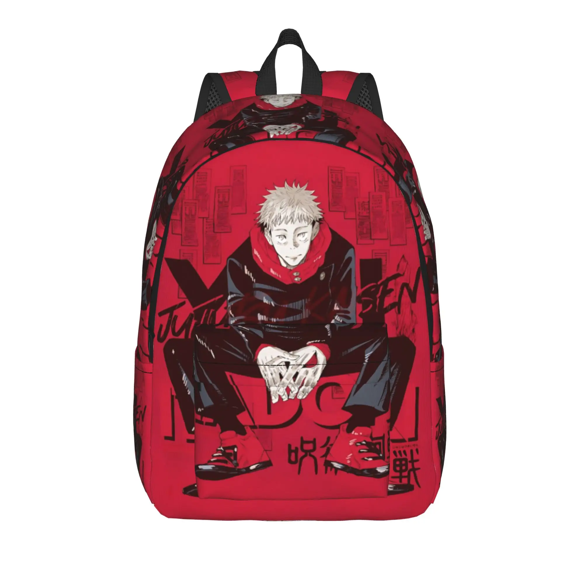 

Fashion Jujutsu Kaisen Backpack funko Mochilas Classic Camping Zipper Closure Rucksack