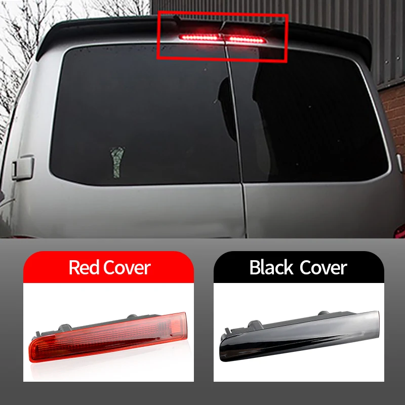 

2 шт. светодиодный 3-й стоп-сигнал с высоким креплением для VW T5 T6 Eurovan/Multivan/Caravelle/Transporter 2003-2015 2010-2016, только модель двери сарая