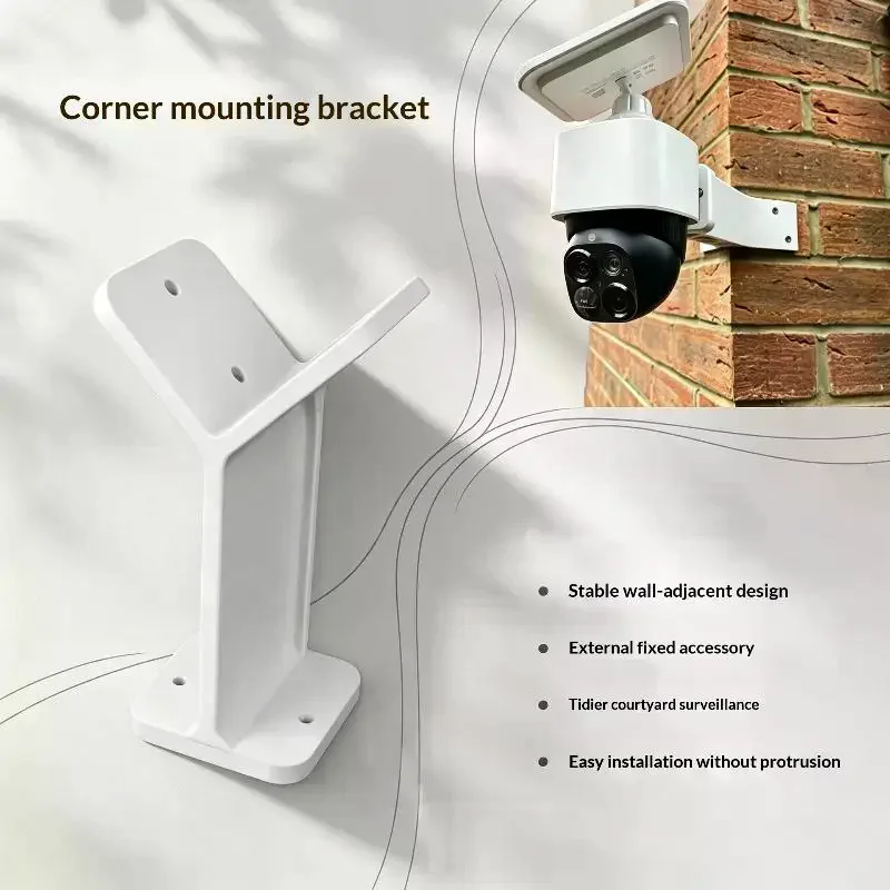 Outdoor Corner Wall Mount Camera Bracket Compatible With Surveillance Camera Installation Holder