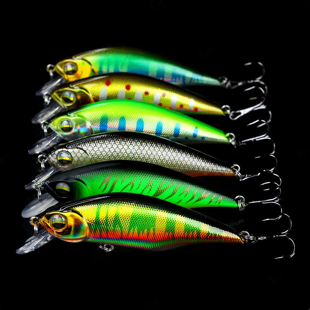 New pattern 9.2cm/11.8g Floating Minnow Fishing Lure Laser Hard Artificial Bait Wobblers Pike Carp Bait Crankbaits Fishing Tackl