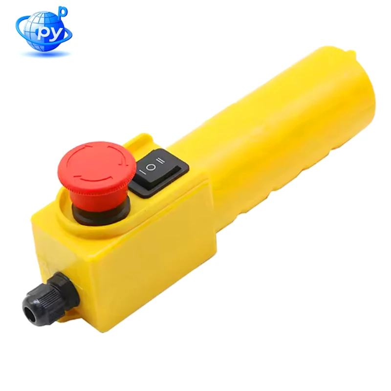 

COP-61DRH Контроллер крана с электрической подъемной головкой и прямым управлением — непромокаемый, с аварийной остановкой грибовидной головкой, кнопочный переключатель