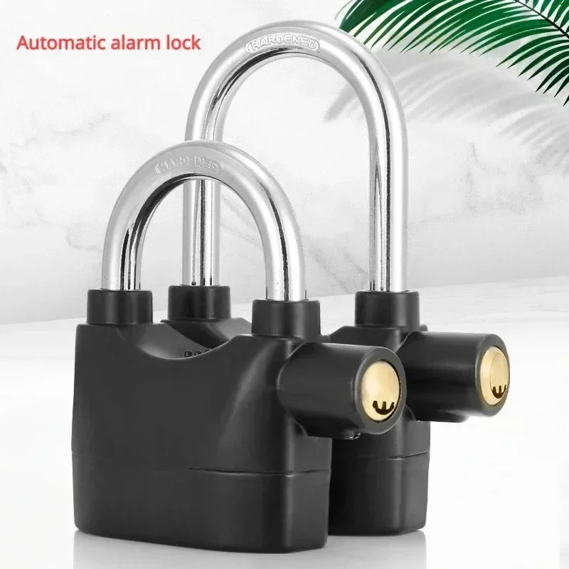 Motorcycle anti-theft alarm lock, electric bicycle exterior door anti-theft lock 110db