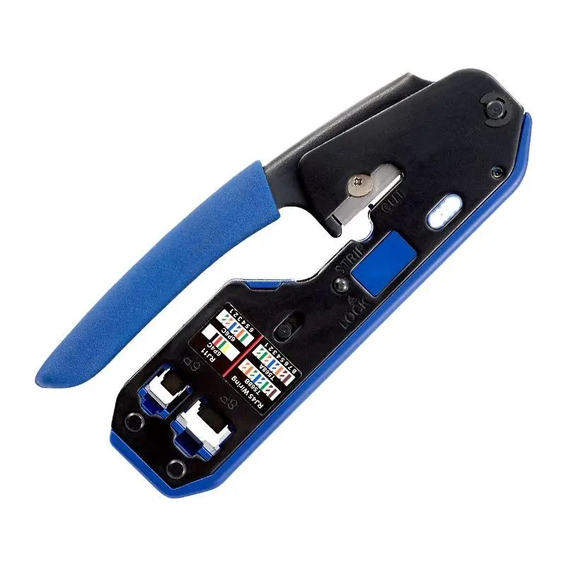 Network Cable Stripper Crimper Dual-use Plier Cutter For Cat6 Cat 5E Cat5 RJ12 RJ11 Rj45 Ethernet Cable Connector Modular Plug