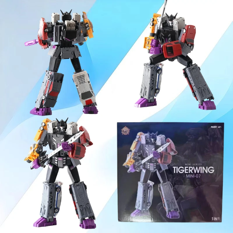 

In Stock Deformed Toys MH-MINI-07 Tigerwing Motormaster Menasor Wildrider Action Figure