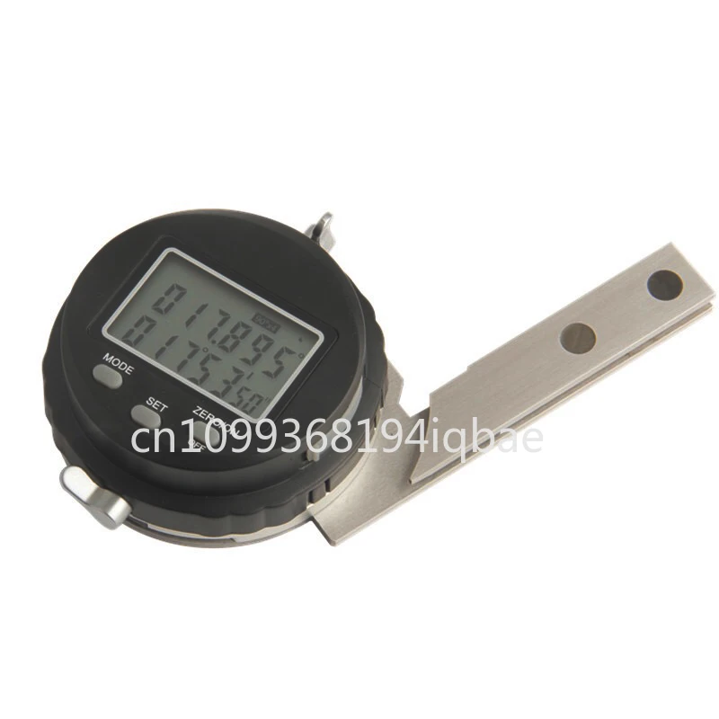 Stainless steel high-precision right-angle ruler digital display universal angle ruler 0-360 degree angle gauge angle meter